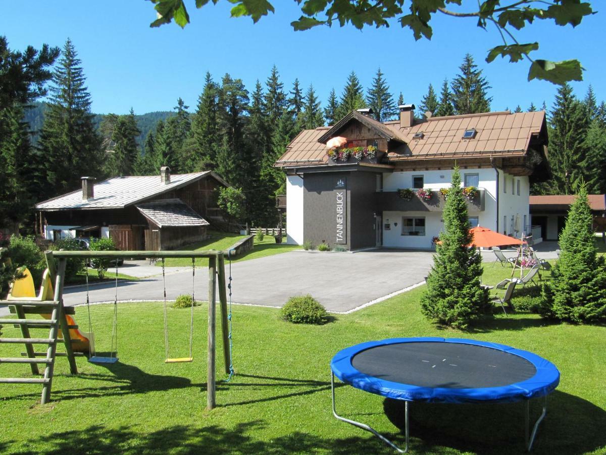 Ferienhaus Tannenblick Leutasch Dış mekan fotoğraf
